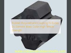 Rubber Polyurethane Coupling N-Euoex Ds Element Black Color High Tensile Strength