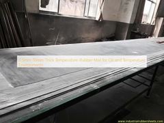 0.5mm-10mm 厚い温度ゴムマット オイルと温度環境のために