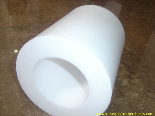 Natural White Moulded 100% Virgin PTFE Tubing With Custom Size , PTFE Hose
