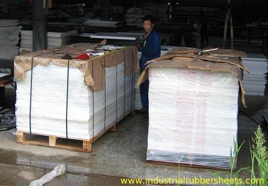 White Delrin Plastic Sheet For Gears / Colored Plastic Panels 1.45g/Cm³ Density