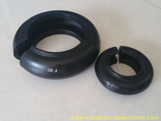 Black NBR Rubber Tyre Coupling For Steel Industry , Tensile Strength 8 - 12Mpa