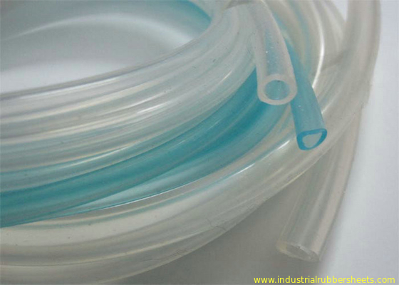 Food Grade 100% Virgin Silicone Tube Extrusion 3 - 4mm  thickness High Tensile Strength