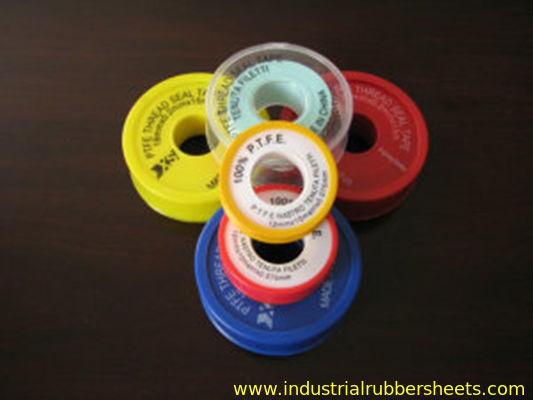 Industrial Seal Pure PTFE Tape / PTFE Tape 6-50m Length 0.075-0.2mm Thinkness