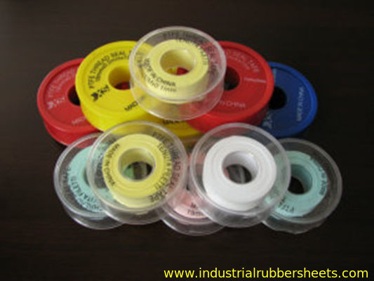 Industrial Seal Pure PTFE Tape / PTFE Tape 6-50m Length 0.075-0.2mm Thinkness