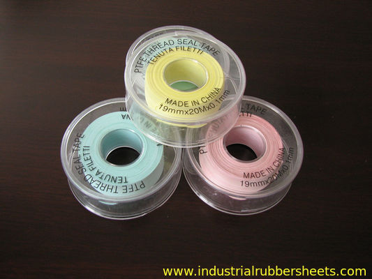 Industrial Seal Pure PTFE Tape / PTFE Tape 6-50m Length 0.075-0.2mm Thinkness
