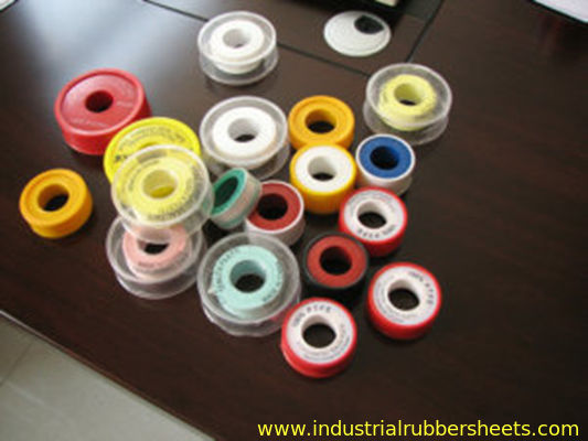 Industrial Seal Pure PTFE Tape / PTFE Tape 6-50m Length 0.075-0.2mm Thinkness