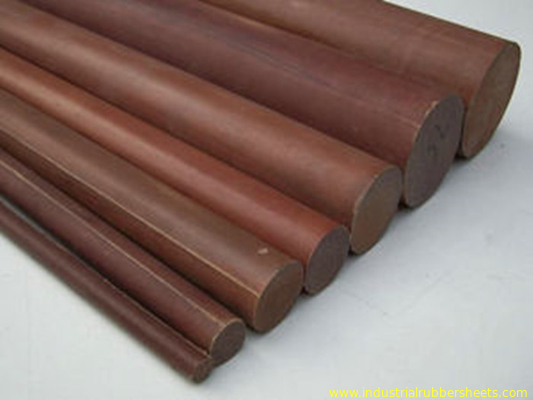 ISO9011 Standard Phenolic Cotton Rod 10-200mm OD For High Voltage Application