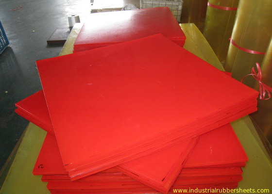 ペーパー作成のための折り曲げられるバージン ポリウレタン プラスチック シート、赤い PU シート