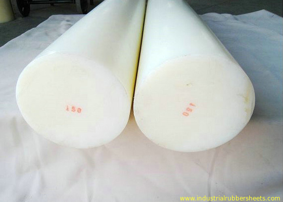 PVC Rod 10-300mm Dia, 52Mpa Tensile Strength, Acid Resistant