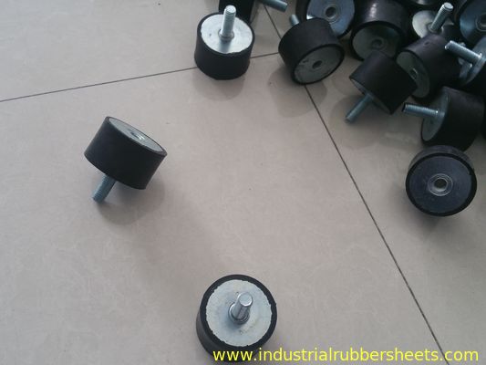 B-MFゴムマウントショックアブソーバー 硬度40、50、60ショアA、亜鉛メッキ金属+ゴム、産業用防振