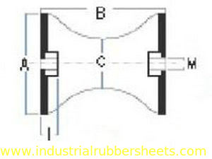 産業用品 黒色 TC-FF ゴム型 衝撃マウントと医療機器における抗震動用ショック吸収器