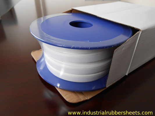 白い裏付け付着力PTFEのガスケット テープ食品等級の長方形/円形の十字