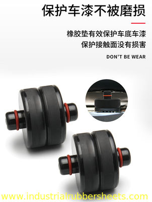 防震ショック吸収 カーバンパー サイズ調整可能なジャックのゴムパッド