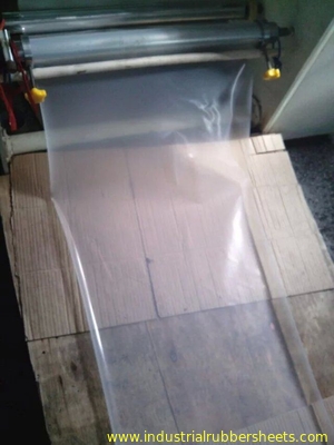 純シリコンゴムシート 0.1-0.8mm x 0.5m x 50m,7.5Mpa 張力強度