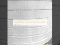 様々なPTFEシール 柔軟な温度耐性シールコンポーネント 水力気圧システムと機械に最適