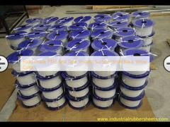 食品グレードの PTFE シール テープの滑らかな表面白黒黄色色