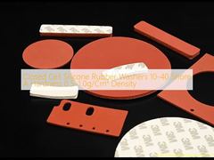 閉細胞シリコンゴム洗濯機 10-40 岸 A 硬さ 0.5-1.0g/Cm3 密度