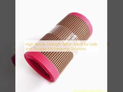 安全で耐久性のある電子レンジ調理ソリューションのための高引張強度テフロンメッシュ