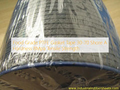 食品グレード PTFE ガスケットテープ 30-70 岸 A 硬さ 8Mpa 張力強さ