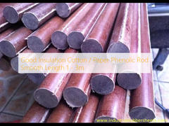 良好な絶縁コットン/紙フェノールロッド スムーズ 長さ1～3m