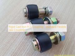 リジッド鋳鉄FCLカップリング、標準フレキシブルジョーカップリング