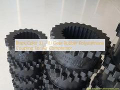 黒色 3J - 11J エアコンプレッサー用のギアゴムポリウレタンカップリング