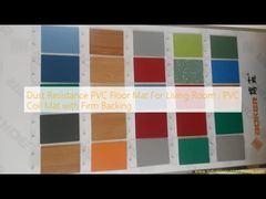 リビングルームのための防塵 PVC床マット 固い裏付けの PVCコイルマット