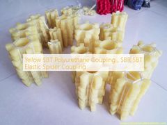 イエローSBTポリウレタンカップリング、SBR SBTエラスティック・スパイダーカップリング