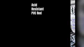 PVCロッド10-300mm酸アルカリ耐性