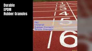 EPDM ゴム顆粒耐紫外線性高密度