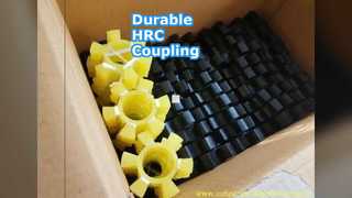 黒い HRC カップリング 8Mpa 70-90A 産業シャフト カップリング