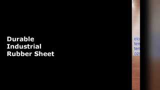 工業用ゴム シート 0.5-100mm オゾン耐性
