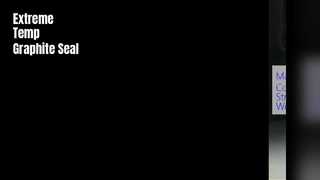 グラファイトパッキン: 極温度および耐圧シール
