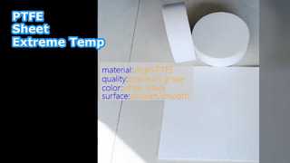 PTFE シート 20-30Mpa 白黒高温