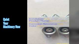 黒色ラバーショックマウント振動ノイズ減衰