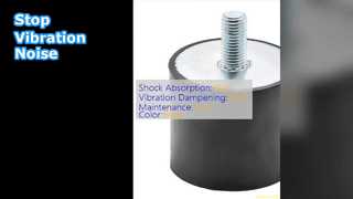 ラバーマウントによる振動ノイズの防止