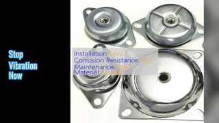 耐久性のある黒色ゴム製ショックマウント振動減衰