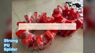 PU スパイダー強度 8-55Mpa 工業用ゴム