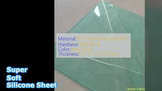 スーパーソフトシリコーンゴムシート 1.2mm クリア