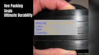 油圧 V パッキン シール NBR FKM PTFE