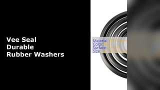 ブラックシリコンゴムワッシャーVeeシールフルセット