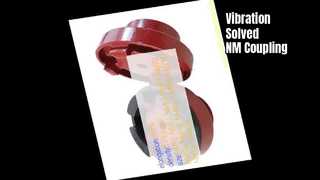 NMラバーカップリングの振動減衰