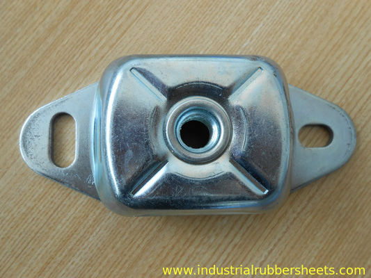 High Tensile Rubber Shock Mount with Smooth Surface and Galvanized Metal for Marine Vibration Damping
