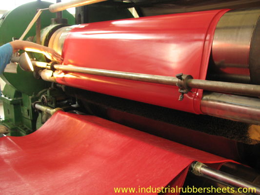 22Mpa Tensile Strength 35-40Shore A Hardness Pink Red Natural Rubber Sheet Gum Rubber Sheet