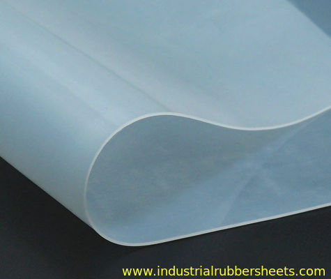1-6mm FDA Food Grade Silicone Sheet 1.25g/cm3 Density