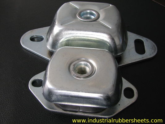 高張力ゴムショックマウント 滑らかな表面とガルバनाइズされた金属