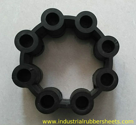 Black Polyurethane Coupling with 70-98 Shore A Hardness and MH45-200 Size Range for High Efficiency Transmission