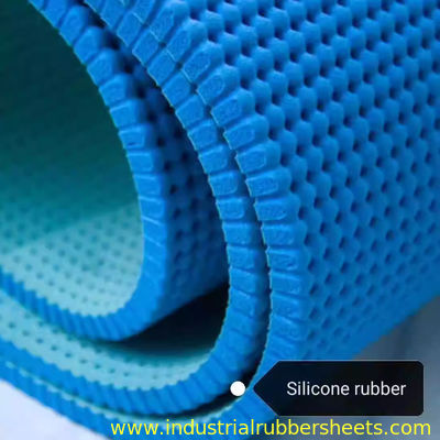 200psi Tensile Strength Perforated Silicone Foam Sheet with Double Impression Fabric Surface for Ironing Tables